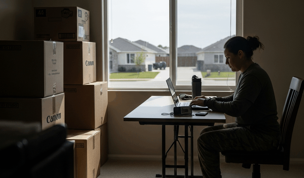 Professional photograph related to: Military Spouse Portable Careers That Survive PCS. High quality,