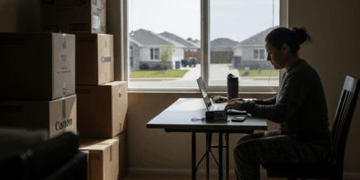 Professional photograph related to: Military Spouse Portable Careers That Survive PCS. High quality,