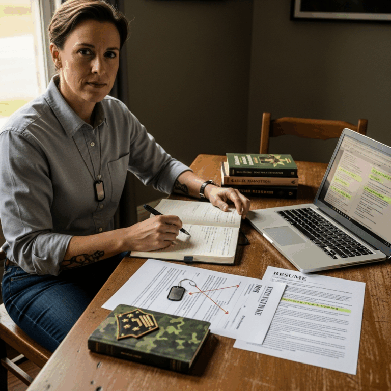 Professional photograph related to: Military to Civilian Resume — Translate Your MOS. High quality,